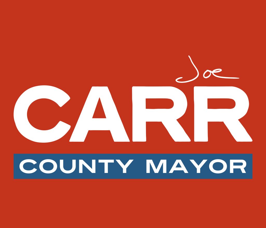 Joe Carr for County Mayor Logo
